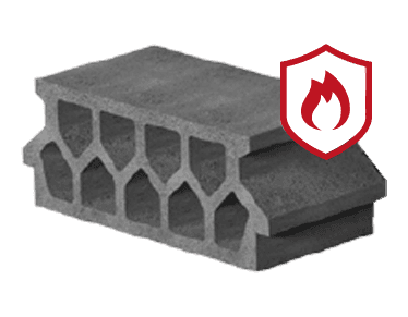 Pustak stropowy ognioodporny R60 H24