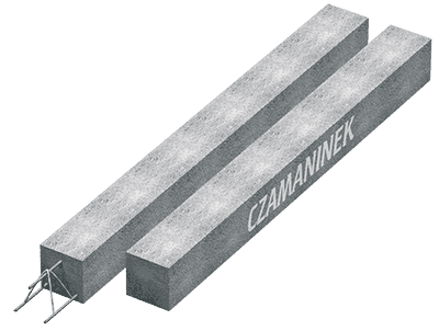 NLC 11.5x11.5 - Nadproże z betonu lekkiego