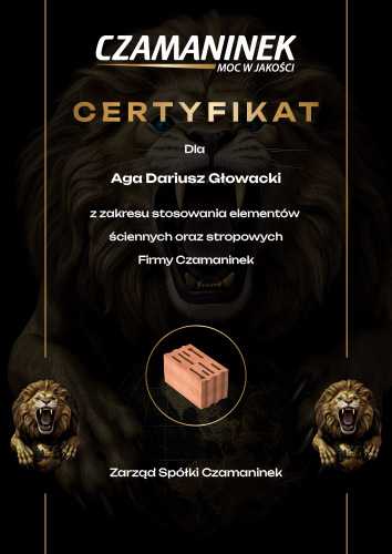 Głowacki Dariusz Zakład Remontowo-Budowlany "AGA"